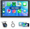 Hodozzy 8-core 6G+128G Autoradio Android 2DIN Wireless CarPlay und Android Auto,7 Zoll Touchscreen Bluetooth,Doppel Din Autoradio GPS Navi/WiFi,DSP/AM/RDS/FM Radio MirrorLink mit Rückfahrkamera