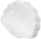 PHENOFICE Muschelseifenhalter Badezimmer Seifenbehälter Arbeitsplatten-Organizer Spülmittel Seife Shell Seifenschale Badezimmer-Organizer Festes Shampoo Waschtisch Seifenständer Weiß Keramik