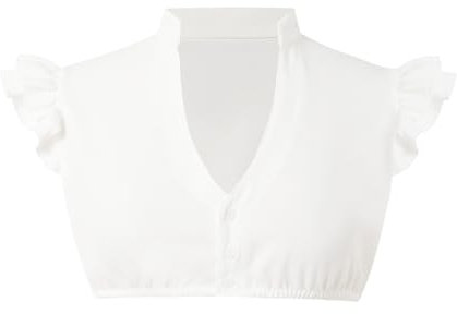 Preppy Cheap Off The Shoulder Crop Plus Size Gnome Costume Puffy White Shirt German Women's Dress Oktoberfest Sexy Bavarian Outfit Puff Sleeve Cotton Crop Top Makeshift Oktoberfest Outfit
