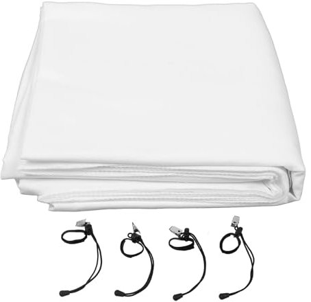 Backdrop Hintergrund für Fotografie, Solide Große Reine Fotokulisse Vorhang Vorhänge, Fotohintergrund Vorhang Leinwand Faltbar für Fotoshooting Porträts Party Video Studio (2x2m / 6,56x6,56ft)