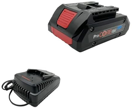 Batteries For Outils Électriques 8 Ah, 10 Ah, 12 Ah, 15 Ah, ProCORE, Batterie De Remplacement Compatible Avec Les Outils Sans Fil Bosch 18 V BAT609 BAT618 GBA18V, Cellule D'alimentation Haute Puissanc