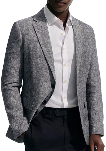 PJ PAUL JONES Men's Casual Blazers Lightweight Suit Jackets 2 Buttons Sport Coat