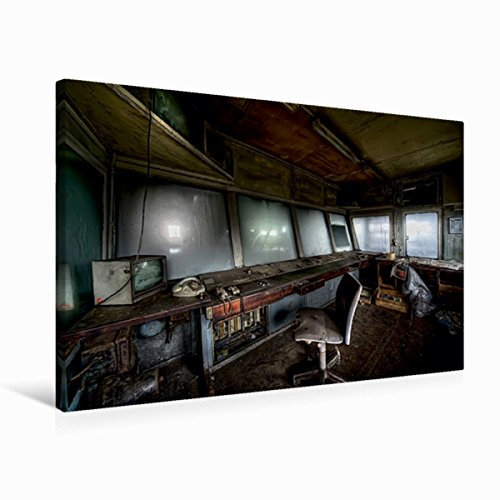 Premium Textil-Leinwand 75 x 50 cm Quer-Format Geheimnisvolle Orte - Lost Places | Wandbild, HD-Bild auf Keilrahmen, Fertigbild auf hochwertigem Vlies, Leinwanddruck von Eleonore Swierczyna