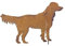 Gartenstecker Labrador Metall Gartendeko Rost Gartendeko Gold Retriever