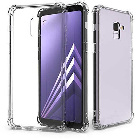 MOELECTRONIX Stoßfest Hülle passend für LG K11 | Gummi Schutz Tasche mit verstärkten Kanten | Eck Schutzhülle Silikon Bumper