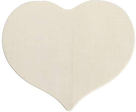 Herzförmiges Brettchen - 18x15,5x1cm