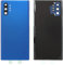 (KIT) Copri Batteria + biadesivo + lente compatibile con Samsung Galaxy Note 10 Plus N975F N975 Ricambio Vetro Posteriore Back REAR Cover Retro Scocca adesivo + lente obbiettivo CAMERA (Blu)