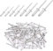 VOCIBO® 400 Stück Nieten Set, (2,4mm x 6mm, 3,2mm x 8mm, 4mm x 10mm, 5mm x 14mm) Blindnieten Set, Popnieten Aluminiumlegierung, Nieten in Industrie-Qualität, für Blindnietzangen