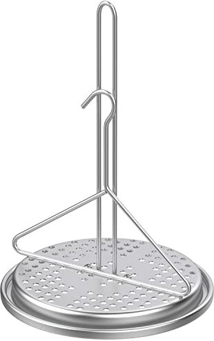 Kit de accesorios para freidora de pollo de pavo con mango de alambre, gancho elevador vertical, base de soporte para asador para freír, parrilla, barbacoa