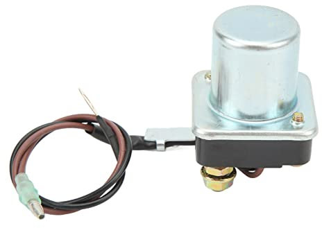 Yctze Starter Solenoid Metal Alloy 346 76040 0 Empfindlicher Starker Ersatz für TOHATSU Außenborder 25 PS 40 PS 50 PS M25C M30A 2-Takt