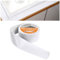 flintronic Rodapiés Autoadhesivo Flexible, 5m (50 * 20mm) Perfil PVC, Rodapie de Acabado Rodapiés Flexible Cinta Autoadhesiva para Cocina y Baño (blanco)