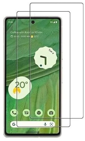 HQ-CLOUD LOT DE 2 Verre Trempé Pour Google Pixel 7A .Film de Protection d'écran Transparent - Anti Rayures - Ultra Résistant Dureté 9H