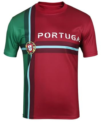 YuanDiann 2024 Allemagne Européenne/America Coupe Football T Shirt Fans Manche Courte Sport Casual Tee Shirt Impression De L'équipe Nationale Homme Femme Enfant Fans Encouragent Le Portugal L