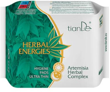 Hygieneeinlagen Artemisia Herbal Complex, ultradünn, 67109 TianDe, 8 Stück, Damen-Pflege