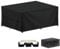 LAMUNI Gartenmöbel Abdeckung Wasserdicht Outdoor Tischabdeckung Winterfest Abdeckplane Gartenmöbel, 420D Oxford Tisch Abdeckhaube Schutzhülle für Gartentisch Sitzgruppe, Rechteckig, 300x200x80cm