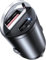 PD3.0 Fast Charge 30W Car Charger - USB C Cigarette Lighter Plug. Ideal for iPhone 16/15/14/13/12/11 Pro Max, iPads, Samsung, Google. Metal Adapter, 12V USB Socket