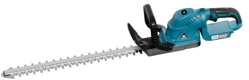 52cm Akku Heckenschere für Makita-18V Akkus, Akku-Strauchschere mit Bürstenloser Motor, 180° Drehbarer Griff, Batterieanzeige, 15 mm Zahnabstand (Ohne Akku)