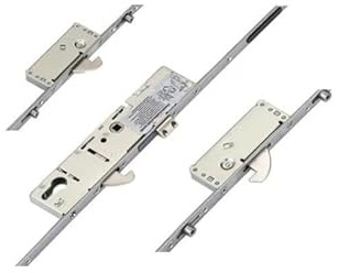 Latch 3 Hooks 4 Rollers Split Spindle Multipoint Door Lock 68350085AA Replacement Mechanism for UPVC Composite Doors