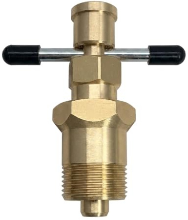 BRIOTA Pipe Olive Remover,Compression Ring Puller,Copper Pipe Fitting Tool,15mm & 22mm Solid Brass Plumbing Puller,Damage Free Removal for Household Plumbing Maintenance