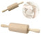 Smart-Planet Kindernudelholz Mini - Teigroller zum Kochen und Backen für Kinder Knete - Für Plätzchen, Kuchen und Teig - Spielzeug für Kaufmannsladen