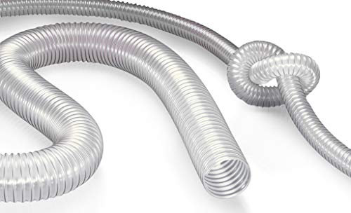 Leichter Absaugschlauch, antistatisch, Polyurethan, schwerentflammbar Ø 30mm, L:10m, 33000301002-10