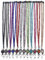Soleebee Trageband 80cm Bling feinste Kristalldiamant Leder Schlüsselband Umhängeband Lanyard mit Karabinerhaken Schlüsselring für Schlüsselanhänger - 12 Stück (mit JoJo)