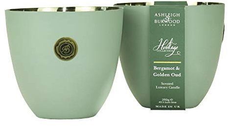 Ashleigh & Burwood The Heritage Collection Bergamot & Golden Oud Scented Candle