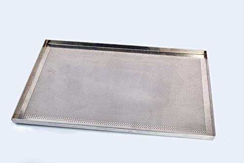 Pavoni - Teglia in alluminio microforata 60x40 cm