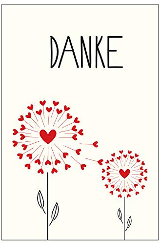10 Stück Premium Dankeskarten (Klappkarten) mit Umschlägen, Danke, Dankeschön, Karten, Dankekarten, Hochzeit, Geburt, Baby, Taufe, Abschied, Geburtstag, Jubiläum