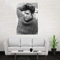 LCSLDW Leinwanddruck Leinwand Malerei Wandkunst Home Dekoration Elvis Presley Bilder Nordic Retro Poster Bedside Hintergrund