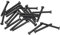 sourcing map M3 x 30mm Phillips Screw Fastener Black for Laptop PC TV Fan Switch 50pcs