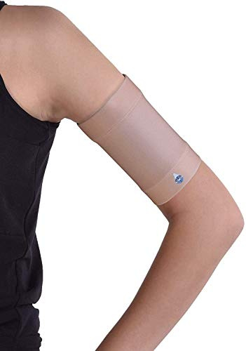 Kaio-Dia Dia-Band, Glucose Sensor Schutz Armband für Freestyle Libre, Dexcom, Medtronic oder Omnipod - Komfortabel wiederverwendbares Diabetikband in Ginger Spice