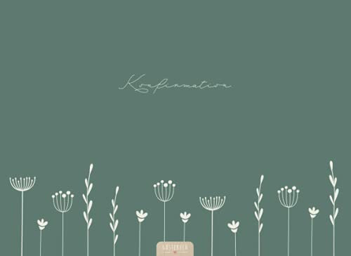 Konfirmation Gästebuch: Schönes Konfirmation Erinnerungsbuch | Schlichtes Erinnerungsalbum für den großen Tag | DIN A5 Konfirmationsbuch Buch mit 100 Seiten | Konfirmationsspruch