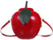 VALICLUD 1stk Apple Umhängetasche Rote Apfelfruchttüte Einzelne Umhängetasche Obst Umhängetasche Personalisierte Umhängetasche Für Mädchen Tasche in Apfelform Einzigartig Pu Kind Handtasche