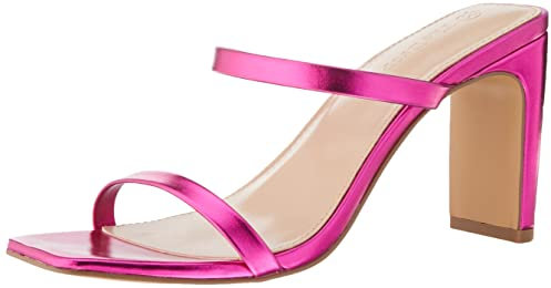 The Drop Avery - Sandali Con Tacco Alto A Due Cinturini da Donna, Rosa, 38