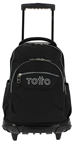 TOTTO Morral Rue Bomper Renglones Mochila con ruedas Unisex niños (Pack de 1)