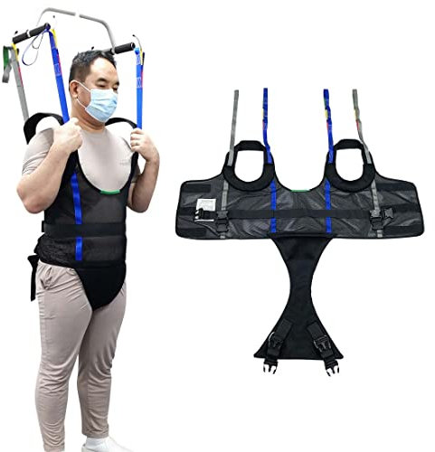 Ehucon Hoyer Hebeschlinge Patient Lift Walking Slings,500lbs Sicherheits-Ladegewicht, medizinische Hebe-Stehhilfen für das Ambulativ-Unterstützungs-Training (GROSSE(Packung 1-Zähler))