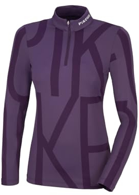 Pikeur Print Shirt, Damenshirt, Langarmshirt Größe 40 | Farbe: white , Größe: 32