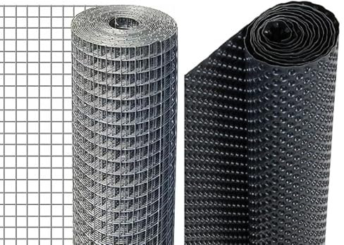 Gartenwelt Riegelsberger Set Mausgitter 210x110 cm und Noppenfolie 0,8x6,5 m Zubehör für Hochbeet