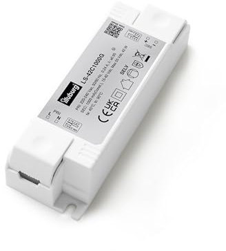 illuburg LED Trafo 1000mA Konstantstrom 15W - 40W Flackerfrei LED Netzteil Treiber Transformator Driver Power Supply