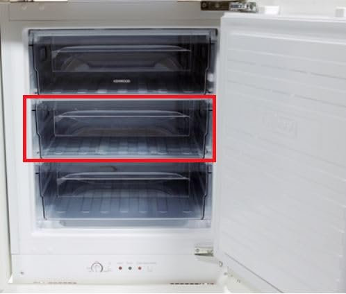 MyApplianceSpares Middle Drawer for Hisense Kenwood Freezer KIF60W14 KIF60W18