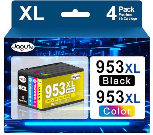 953XL953-XL Tintenpatronen, Ersatz für HP 953XL 953 XL für HP Officejet Pro 7740 8730 8710 8715 8718 8719 8720 8725 8740 8218 7720 7730