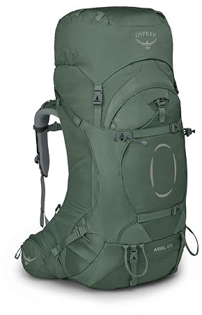 Osprey Ariel Unisex Rucksack, 65L, Koseret Green, M/L