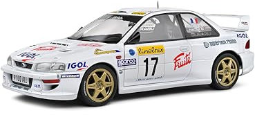 1:18 Subaru Impreza 22B 1999#17 blau