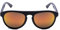 TREPIDI Gafas de Sol para Hombre y Mujer - Hechas en Italia con Protección UV400 - Lentes de Espejo Cristal Azul o Rojo - Cambian de Tonos Amarillo/Naranja - Gafas de Sol Mujer/Hombre de Lujo