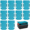 10 Stück Akkuhalter Kompatibel mit Makita/Bosch Akku,Batteriehalter Halterung für 18V Batterie,Wandhalterung Akkuhalter Kompatibel mit BL1860 BL1850 BL1840 BL1830 BL1820 BL1815N Akku