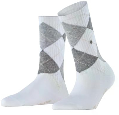 Burlington Damen Rib Courtside Socken Baumwolle atmungsaktiv
