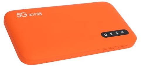 5G WiFi 6 Mobiler Hotspot, 2,4 GHz und 5,8 GHz Tragbares WLAN für Reisen, für Nano -SIM -Karte, 16 Geräte, IP67 Water Proof, Typ C Wiederaufladbar, für Outdoor