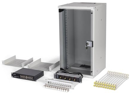 Digitus SOHO Pro network set, 254 mm (10) - 12U, 315 x 300 mm (W x D)
