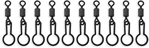 Bank Tackle Size 8 PVA Ring Swivels for use with PVA Mesh and Bags Carp Fishing Tackle